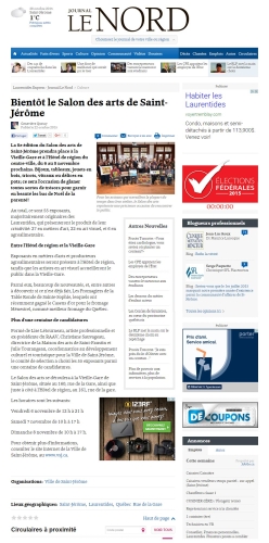Journal Le Nord, 22-octobre 2015