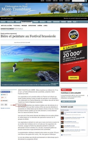 L'Information Du Nord Mont-Tremblant, 6 mai 2015