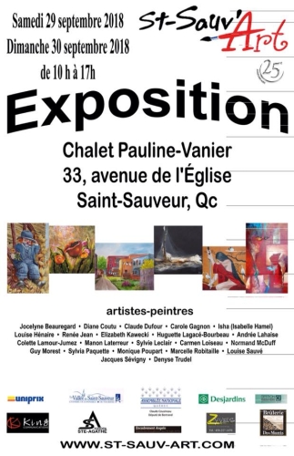 St-Sauv'Art septembre 2018