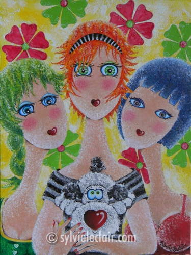 Billy et ses 3 amies