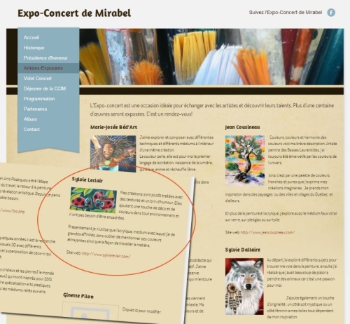 Expo-Concert Mirabel, 2012