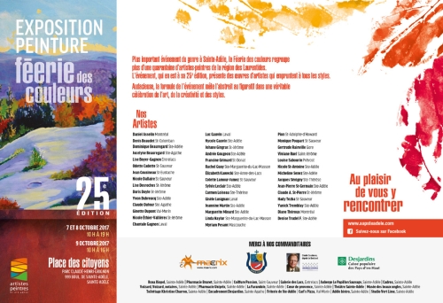 Féerie des couleurs 2017, AAPSA