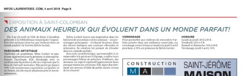 Info Laurentides, 4 avril 2018