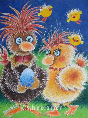 Les poussins volants