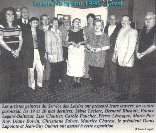 Loisirs St-Bruno, 1998