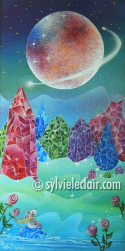 L'île de cristal