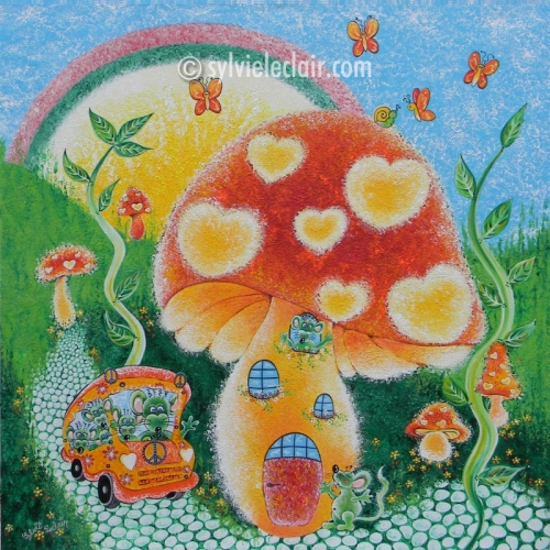 Bienvenue à Champignon-Ville!