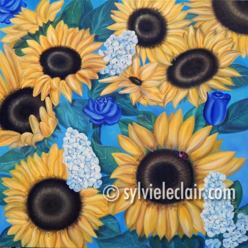 Bouquet de tournesols