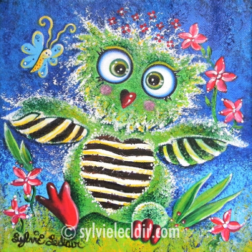 Hibou qui fait Hou
